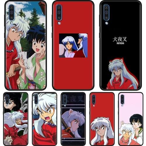 Case For Samsung Galaxy A50 A70 A10 A20e A30 A40 A20s A10s A10e A80 A90 A60 A30s TPU Shell Silicone Cover inuyasha