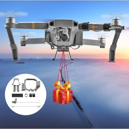 Drop System for DJI Mavic Pro/2 pro zoom/AIR 2/AIR 2S/Mini 2 Drone Fishing Ring Gift Deliver Life Rescue Remote Thrower Kits