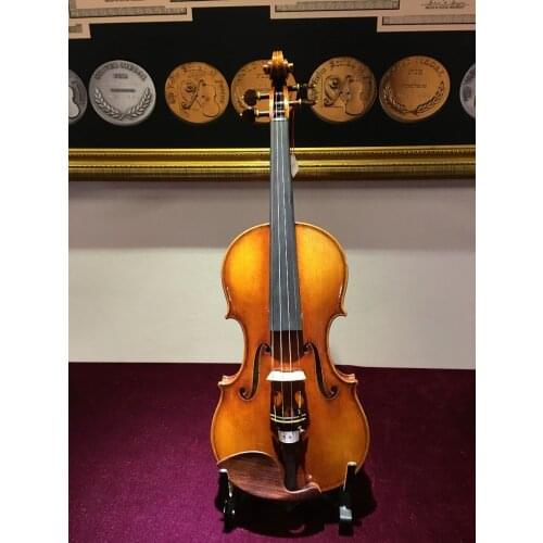 Ming-Jiang Zhus student-Shao Chens No.13 violin 4/4 handmade free shipping