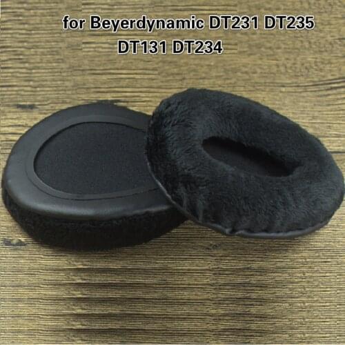 Replacement Earpads for Beyerdynamic DT231 DT231PRO DT235 Headphone Cushion Cups Cover Velvet Ear Pads for Beyerdynamic DT131