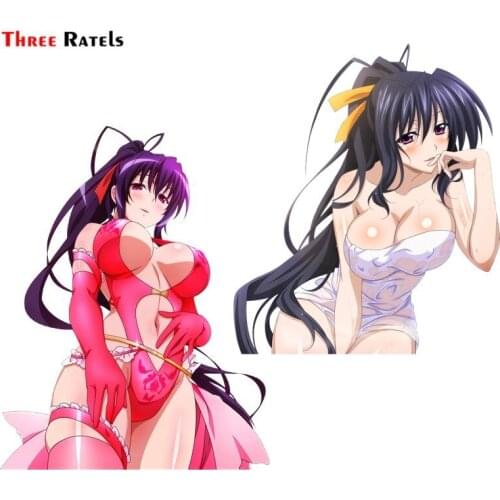Three Ratels FC840 Akeno Himejima Car Windshield Sticker Wallpaper Decal