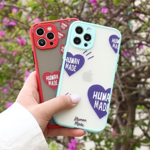 Camera Protection Colourful Phone Shell For iPhone 11 12 Pro Max Mini 7 8 Plus XR X XS SE Shockproof Bumper Matte Phone Case