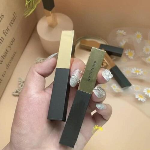 1pc Luxury Velvet Matte Lipstick Makeup Small Gold Bars Long Lasting Waterproof Lip Gloss Moisturizing Lip Glaze Cosmetic TSLM1