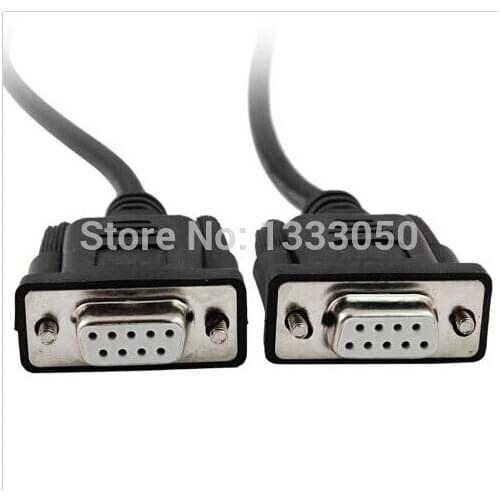 11.11 Free Shippinng 7.9Ft Female RS232 DB9 9 Pin PLC Programming Cable Cord for Allen Bradley SLC