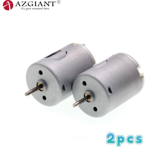 2pcs original for mabuchi RC-280SA-2485 DC micro motor carbon brush strong magnetic 6V car model ship model small motor diy