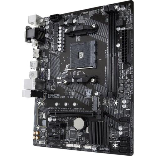 A320M-S2H computer game motherboard AM4/DDR4/support Ryzen R3/R5 processor