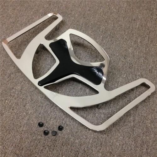 Aftermarket motorcycle Aluminum Rear Trunk Lunggage Rack Riser For Honda 2001-2012 Goldwing GL1800 CHROMED