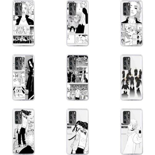 Tokyo revengers Phone Case For Huawei P40 P30 P20 Mate Honor 10i 30 20 i 10 40 8x 9x Pro Lite Transparent Cover