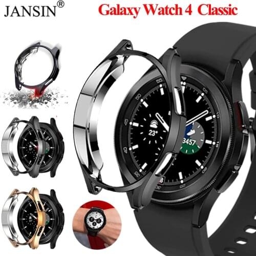 TPU Case For Samsung Galaxy Watch 4 Classic 46mm/42mm Screen Protector Smartwatch Cover For Samsung Watch 4 classic 46MM 42MM