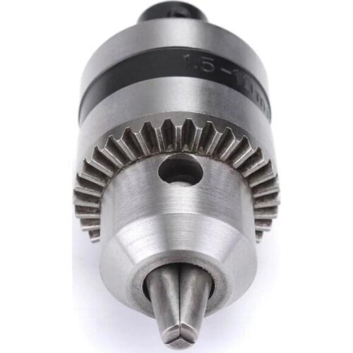 Hot Sale 1.5-10mm Electric Drill Chuck with 5mm Steel Shaft Mount B12 Inner Hole Drill Chuck Adapter