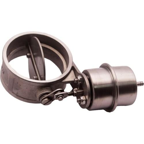 Exhaust Control Valve Set with Boost Actuator Cutout 3inch 76mm Pipe Open