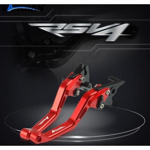 For Aprilia RSV4 Motorcycle Short Aluminum Adjustable Brake Clutch Levers RSV4 09-16 RSV 4 FACTORY 2009-2019 2018 Accessories