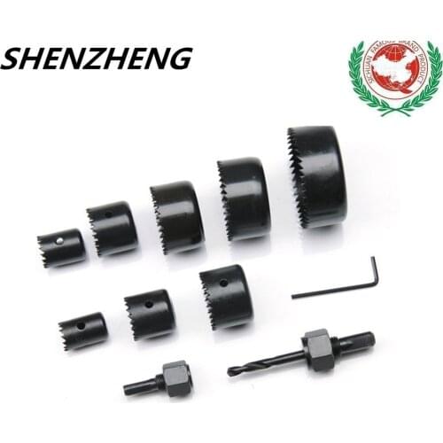 11pcs PVC Pipe Metal Tube Plate Bucket Hole Drill Cup saw cut Carpentry eletrica tool Joinery for Wood SeRRa CoPo