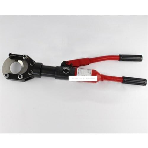 New Arrival High Quality Hydraulic CC-50A Manual Shears 12T Output 50mm Max Cable Cutter Tools for High Pressure PE, IV Cable