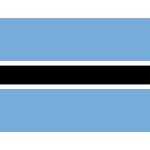 Yehoy hanging 90*150cm Botswana Flag For Decoration