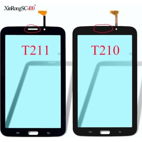 7 inch For Samsung Galaxy Tab 3 7.0 SM-T210 SM-T211 SM T210 T211 Touch Screen Digitizer Glass Panel Sensor Tablet Replacement