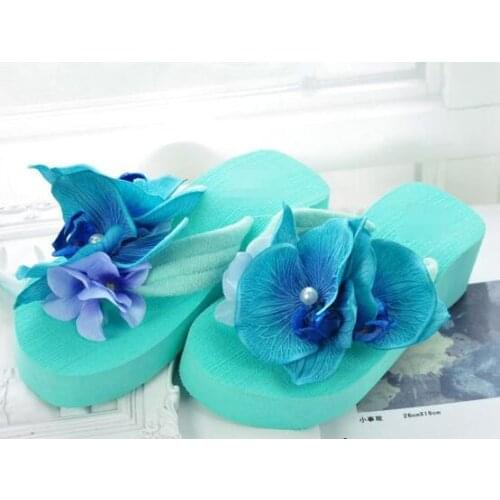HAHA FLOWER New Summer 2019 flower Womens flip flop Slipper Non-slip Cheap Shoes With Free Shipping Fringed Comfort Sandal Sale