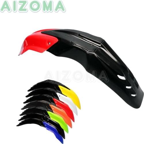 Universal Motocross Dirt Bike Front Fender ABS Motorcycles Off Road Mudguard For Honda CR250 CRF250 CRF450 XR650 X/R/F/L Rally