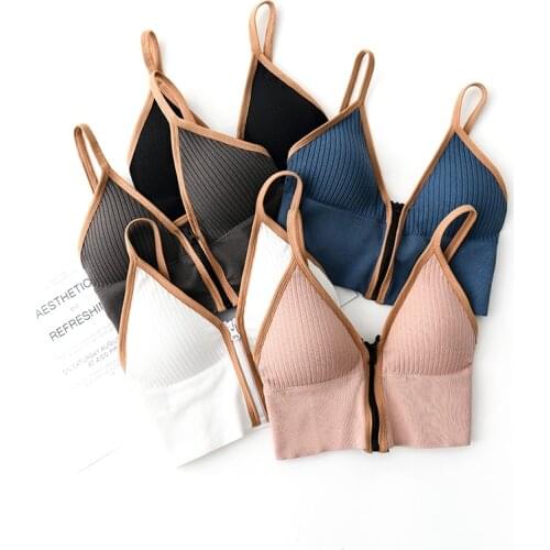 Women Striped Crop Tops Strap Tank Top Womens V-neck Sexy Slim Built Off Shoulder Sleeveless Camisole