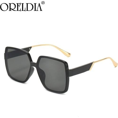 2021 Square Oversized Sunglasses Women Fashion Luxury Brand Design Sun Glasses Shades Eyewear UV400 Eyewear Oculos Gafas De Sol