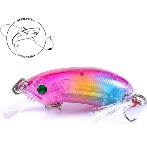 3D Eyes Bionic High Quality Plastic Fishing Bait 7.2g/51mm Artificial Sinking Crank Wobbler Freshwater Fishing Lure Hard Bait