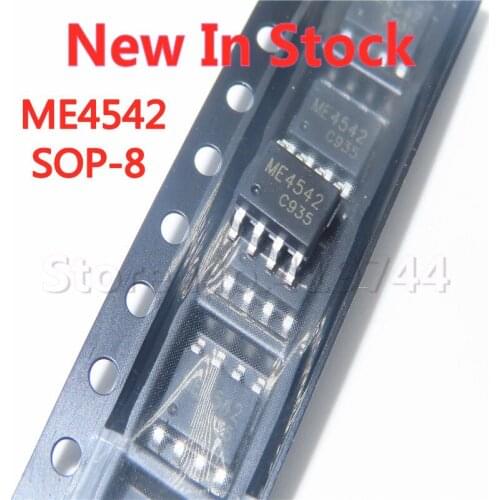 5PCS/LOT ME4542 SOP-8 SOP8 field effect tube MOS tube N+P channel 30V 5.4A In Stock NEW original IC