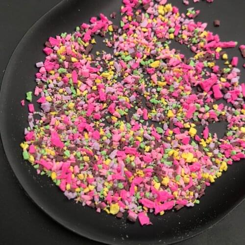 50g Crumbs Polymer Clay Slices Sprinkles for Kids Diy,Craft/Nail Art/Scrapbook Decoration,Filler Polymer Clay Embellishments
