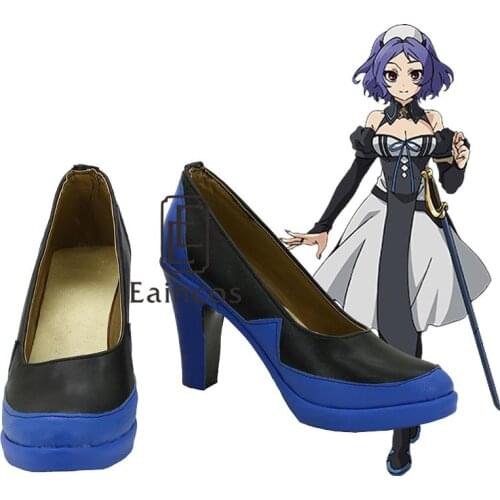 Anime Seraph of the End Chess Belle Cosplay Party Shoes Custom Made