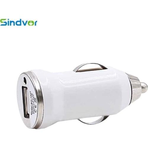 Sindvor USB Car Charger Charging Power Adapter Input 12-24V DC Output 5.0V 1000mA for Xiaomi iPod Touch For iPhone 7 8 X 11 12