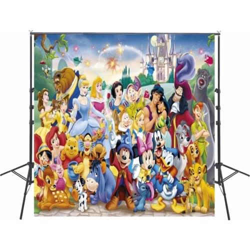 Children Birthday Party Photography Backdrops Cartoon Foroto Achtergrond Kids Backgrounds For Photo Studio Fotografica