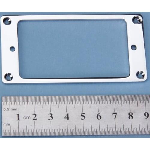 Chrome Color Metal Neck Pickup Frame Mounting Ring For LP Electric Guitars