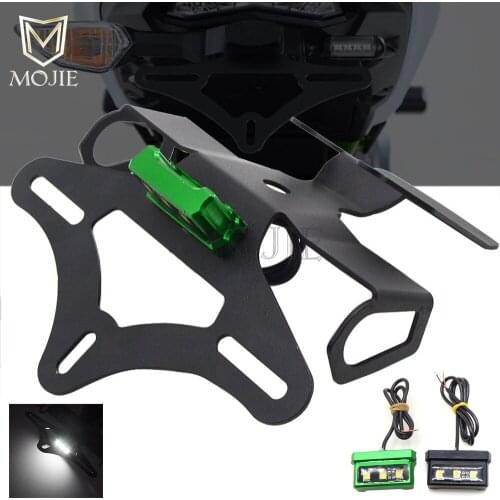 Tail Tidy Fender Eliminator Registration Plate For Kawasaki Z900 2017-2018 license plate LED Light Motorcycle Holder Bracket