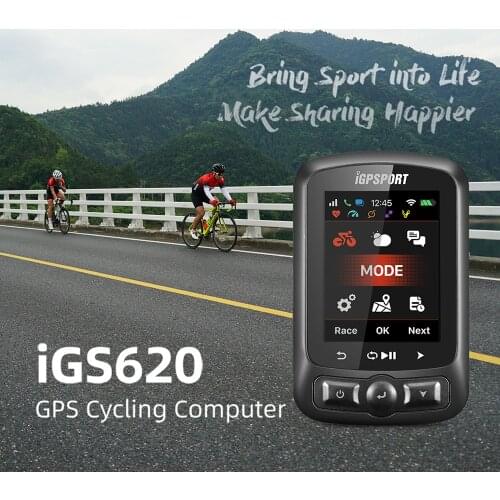 IGPSPORT GPS Cycling Computer ANT+ WIFI Rechargeable IPX7 Waterproof Multifunctional Bike Odometer BT GPS Bicycle Computer