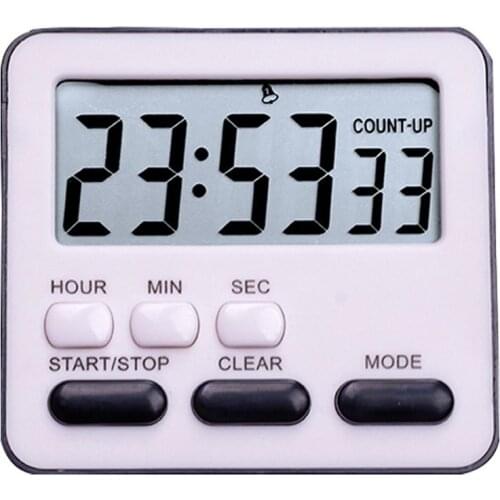 Kitchen Timer Multifunction Timer Alarm Clock Loud Alarm Snooze Function For Cooking Baking Sports Games Student Homework