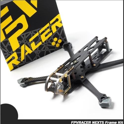 FPVRACER NEXT5 Frame Kit 243mm Wheelbase FPV Freestyle 5-inch Quad RC Drone Quadcopter Mount for DJI System GoPro 7/8