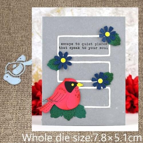 New Design Craft Metal stencil mold Cutting Dies bird decoration scrapbook die cuts Album Paper Card Craft Embossing