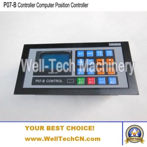 P07-B Control Plastic T-shirt Bag Making Machine Computer Position Controller