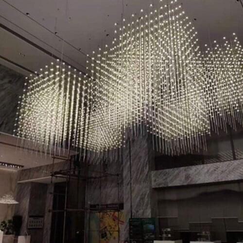 Modern iron handmade wicker chandeliers ceiling kitchen chandeliers nordic decoration home living room decoration avizeler