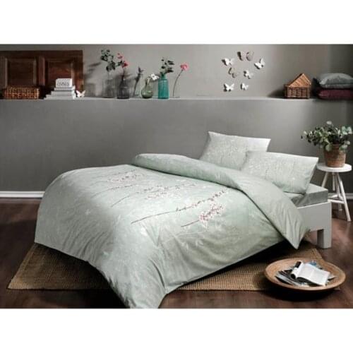TAC TEXTILE TURKEY,DOUBLE SIZE DUVET COVER SET %100 COTTON HOME DECORATION BEDROOM TEXTILE TIANA SERIES