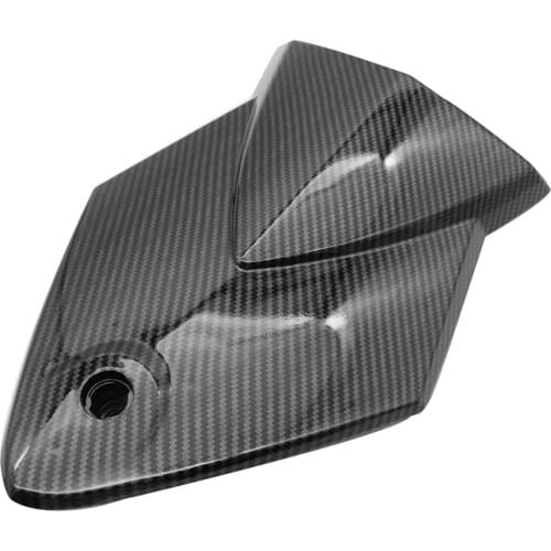 Carbon Fiber Rear Seat Cowl Cover Tail Section Motorbike Fairing Replacement for BMW S1000RR S1000R 2009-2014 Black
