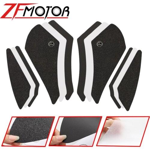 Motorcycle Protector Anti slip Tank Pad Sticker Gas Knee Grip Traction Side Decal For Yamaha YZF-R1 2007 2008 YZF R1 07 08