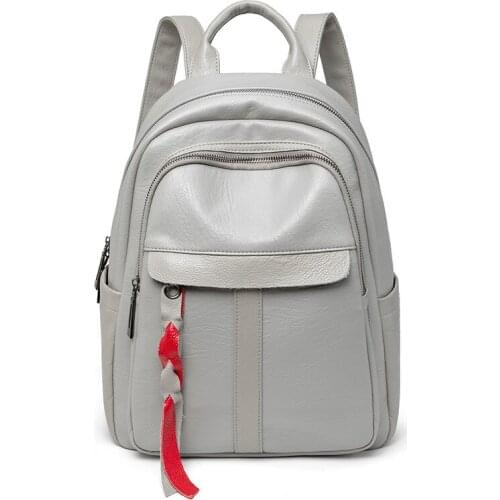 Women Genuine Leather Backpacks High Quality Female Backpack Casual Daily Bag Ladies Bagpack Travel Back Pack Travel New C1665