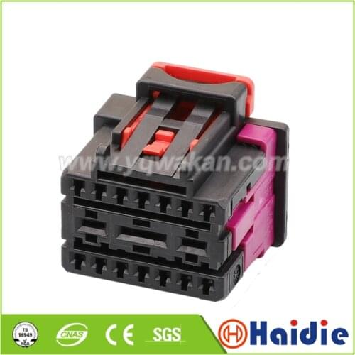 1set 17pin auto car cable harness connector 4F0 972 483 17hole plug unsealed connector 4F0972483