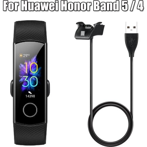 1PC 1M USB Charger Cable Bracelet Watch Charging Dock Cradle For Huawei Honor Band 5 4 Smart Watch Accessories