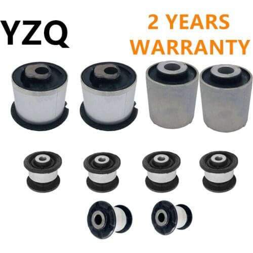 10PCS Rubber-Metal Suspension Bushing Arm Control Bearing For Audi Q7 For VW Touareg For Porsche 7L0407182E 7L0412333A 7L0407182