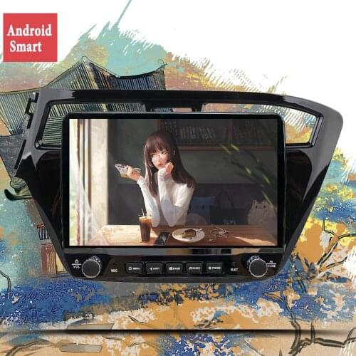 2DIN Android 10.0 Car Multimedia Player For Hyundai I20 2015 2016 2017 2018 GPS Navigation Stereo Car Radio DVD Player Autoradio