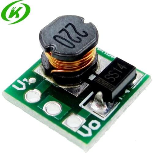 5PCS DC DC 1.8V 2.5V 3V 3.3V 3.7V To 5V Step Up Power Supply Voltage Boost Converter Board Module Regulator 18650 Li-on Batery