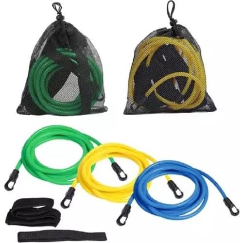 Swimming Training Accessories Adjustable Safty Rope for Swimming Pool Tools Latex Tubes Bands Swimming Belt Elastic Swim Belt