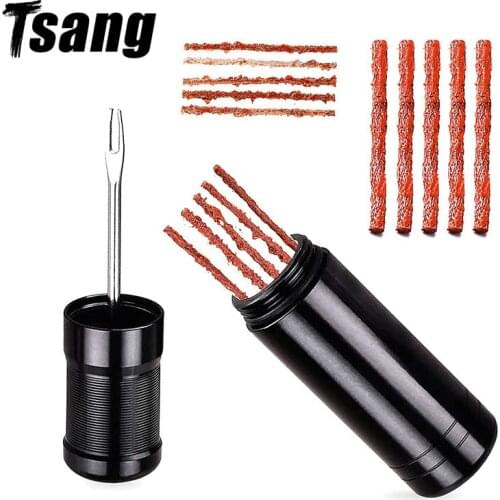 Tire Repair Tool Bicycle Tubeless Tire Repair Kit MTB Tyre Puncture Sealant Rubber Stripes Tire Maintenance Portable Bike Tools