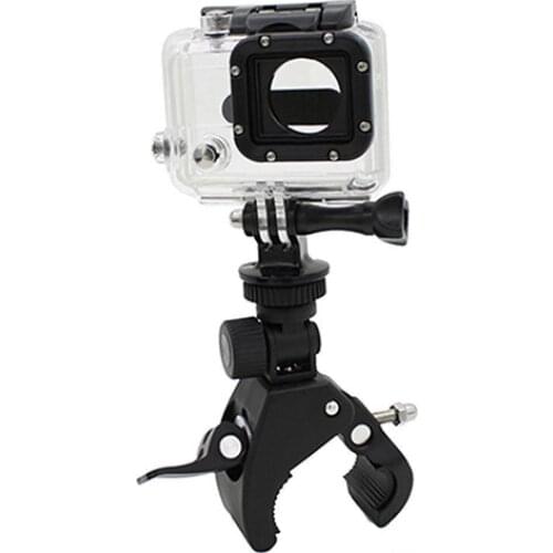 Bicycle Bike Handlebar Clamp Roll Bar Mount+Tripod Adapter for GoPro Hero 1 2 3 3
